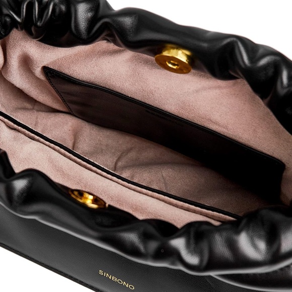 SINBONO 🖤 Black Vegan Leather Small Bag - Picture 12 of 12